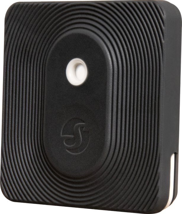 Shelly · Plug & Play · "Blu ZB H&T Black" · Temperatur- & Feuchtigkeitssensor · Bluetooth · Zigbee · Batterie · Schwarz