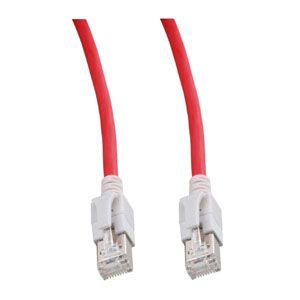EFB Elektronik RJ45 S/FTP Cat6at LED networking cable Red 10 m Cat6a S/FTP (S-STP)