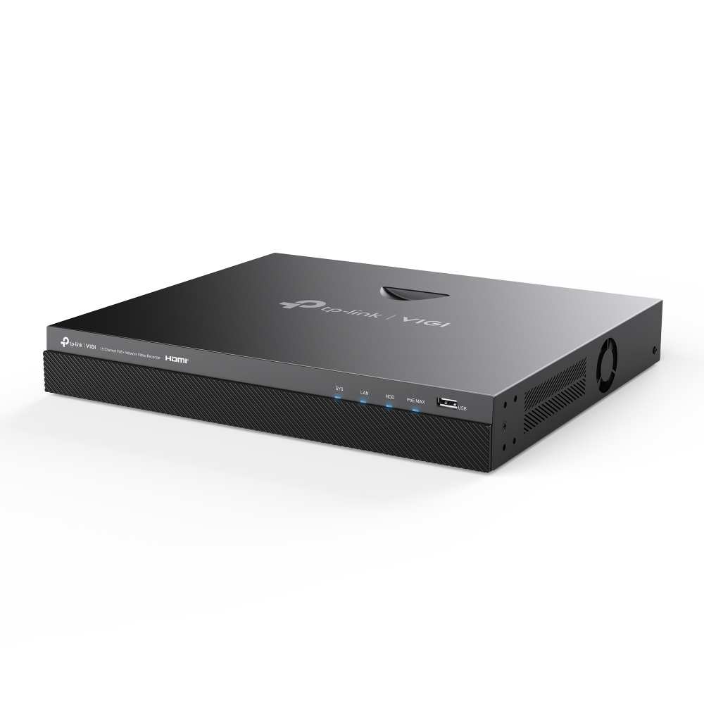 TP-Link - 16 Channel Network Video Recorder - VIGI NVR2016H-16MP-4TB