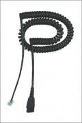Jabra Kabel QD -> RJ45 Siemens Openstage spiral Jabra Kabel QD -> RJ45 Siemens Openstage spiral