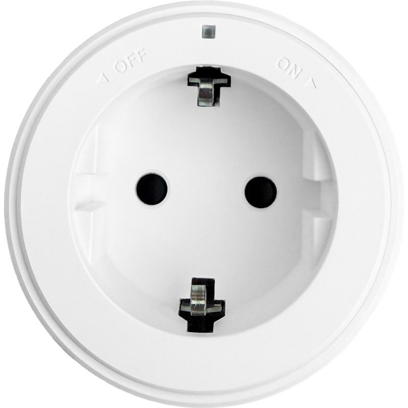 Synergy 21 MODULRAIL Steckdosenmodul Type F White (Schutzkontakt)