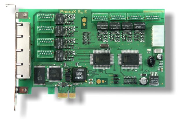 Gerdes PrimuX 2S0 PCI-Express NT Server Controller Gerdes PrimuX 2S0 PCI-Express NT Server Controller
