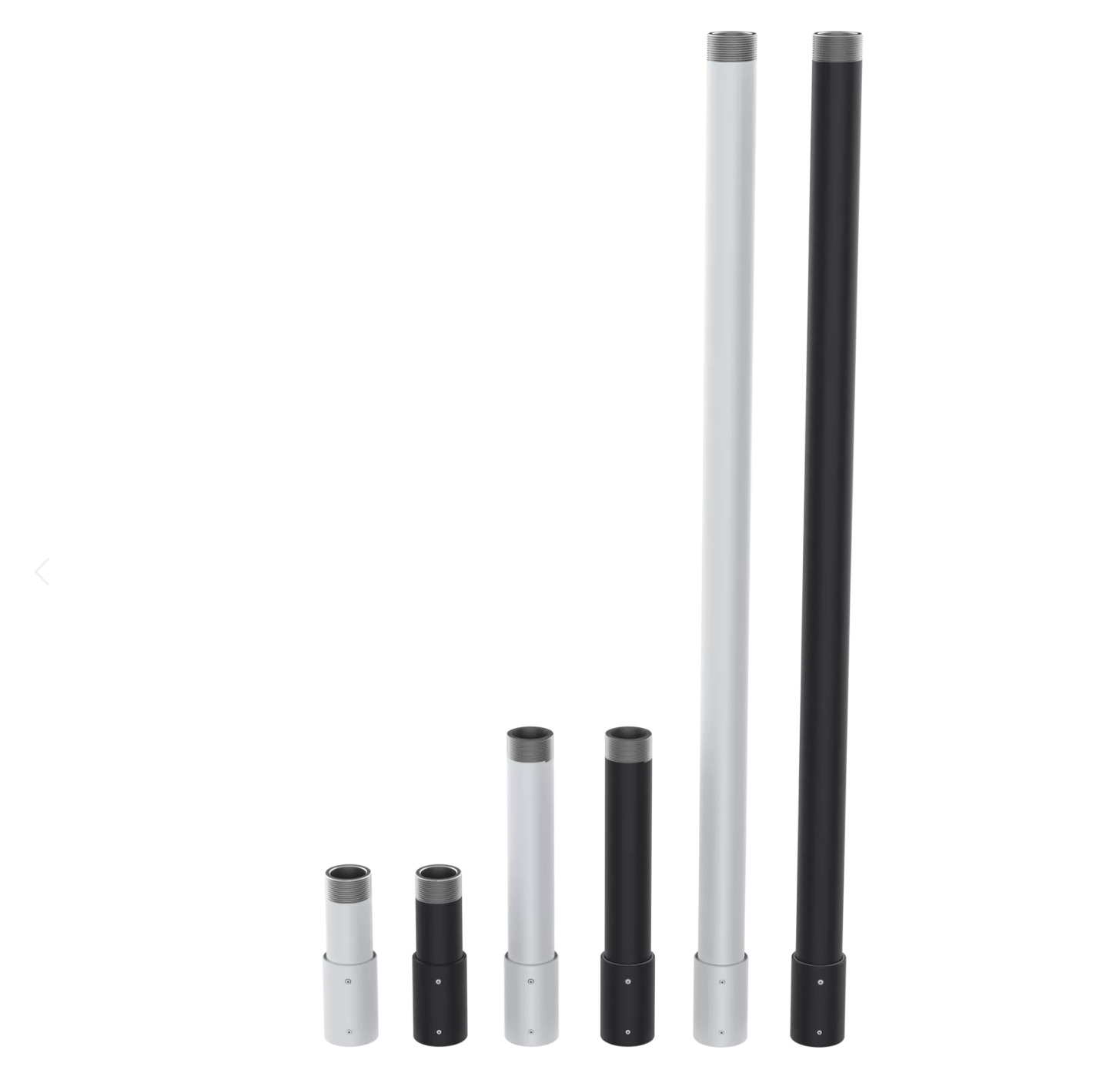 AXIS Zubehör Montagehalter TP3908-E 15 cm Weiß Verlängerungsrohr