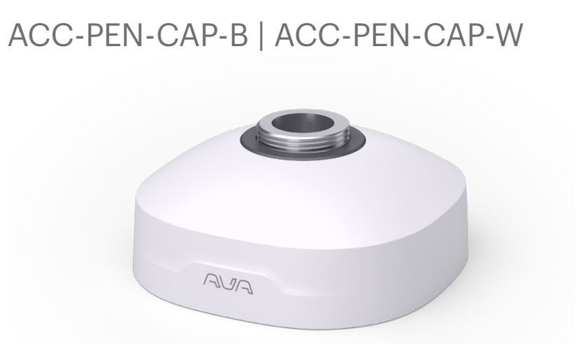 Ava Zub. Pendant Kit für Fixed Dome Kameras ACC-PEN-CAP-W