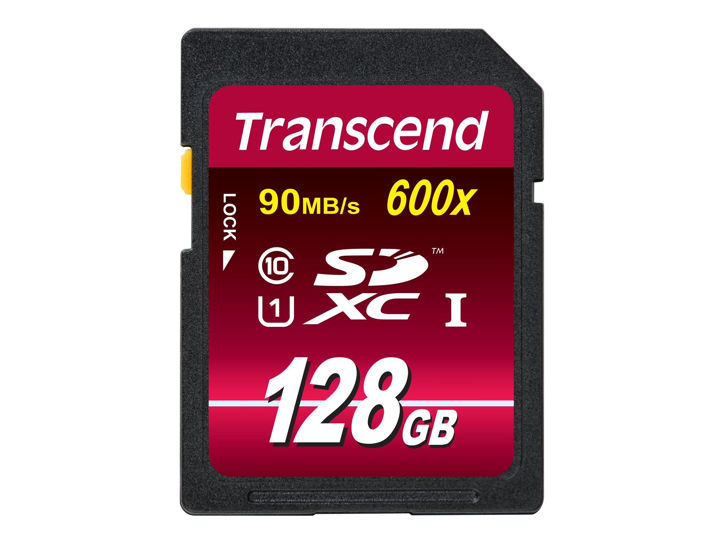 Transcend SD Card SDXC/SDHC Class 10 UHS-I 600x 128GB