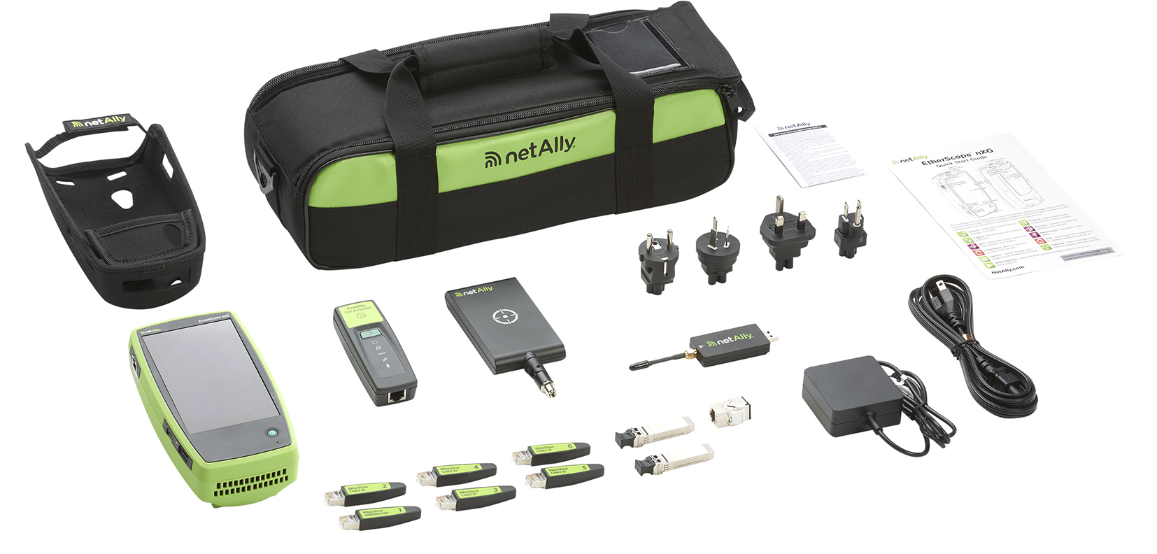 NetAlly EXG-300-KIT, EtherScope nXG Portable Network Expert Professional Kit (FULL TRI-BAND)