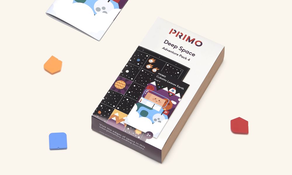 Cubetto MINT Coding Abenteuer Paket "In den Tiefen des Weltraums" ab 3 Jahren (Geeignet für Montessori) - Deutsche Version Cubetto MINT Coding Abenteuer Paket "In den Tiefen des Weltraums" ab 3 Jahren (Geeignet für Montessori) - Deutsche Version