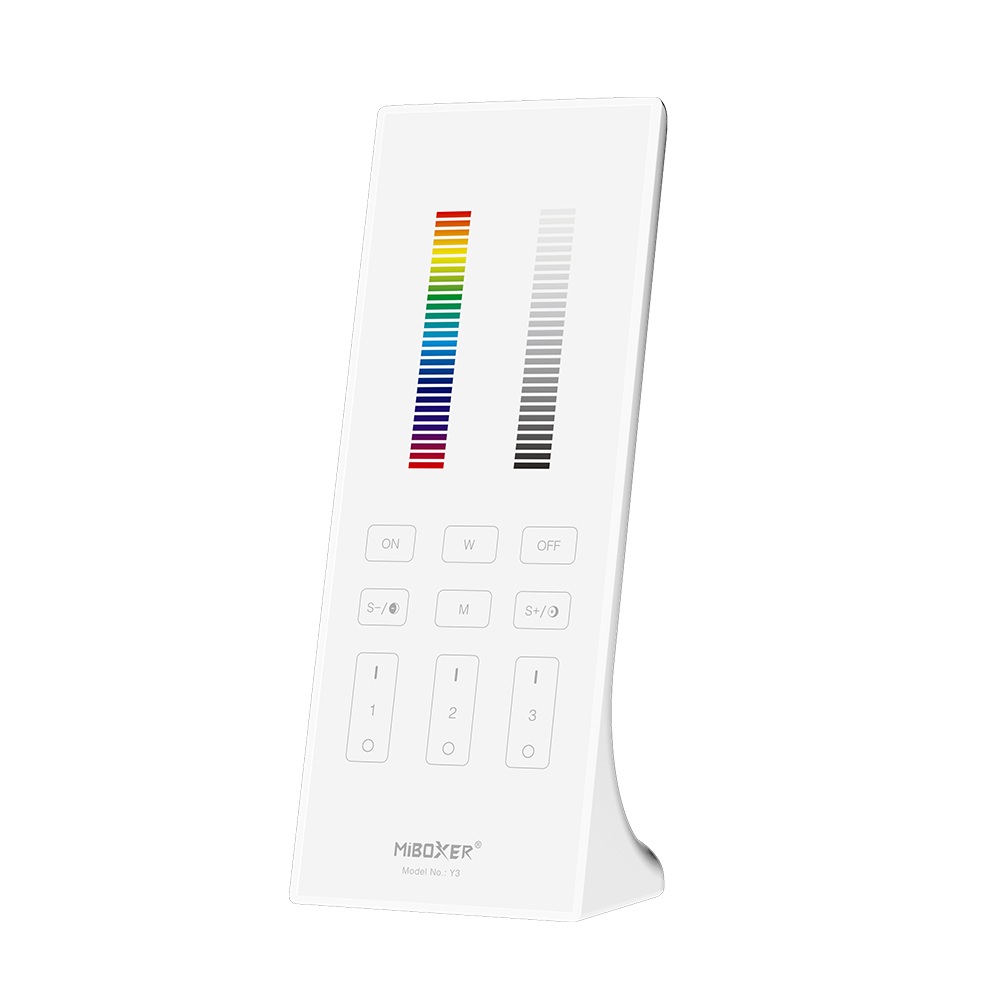 LED Fernbedienung 2,4GHz RGB-WW (RGB-CCT) 3 Zonen Vertikal (W) Milight/Miboxer