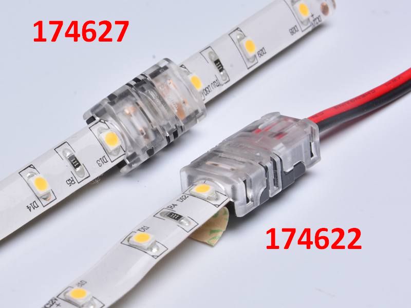 Synergy 21 LED FLEX Strip Zub. Easy Connect Strip To Wire 8mm IP65/54