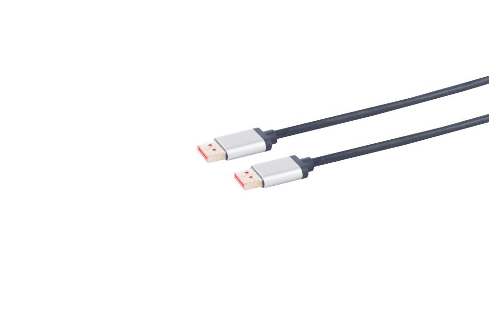 Kabel Video DisplayPort 1.4, ST/ST,  2.0m, Ultra HQ 8K @60hz, Aluminium Stecker,