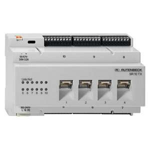 Rutenbeck SR 10TX GB Gigabit Ethernet (10/100/1000) Grey