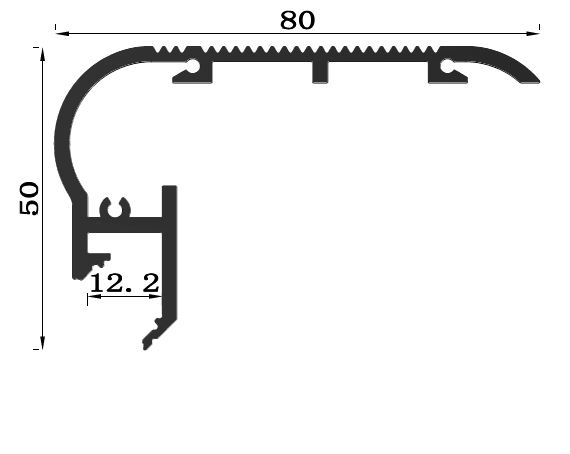 Synergy 21 LED U-Profil 200cm, ALU024