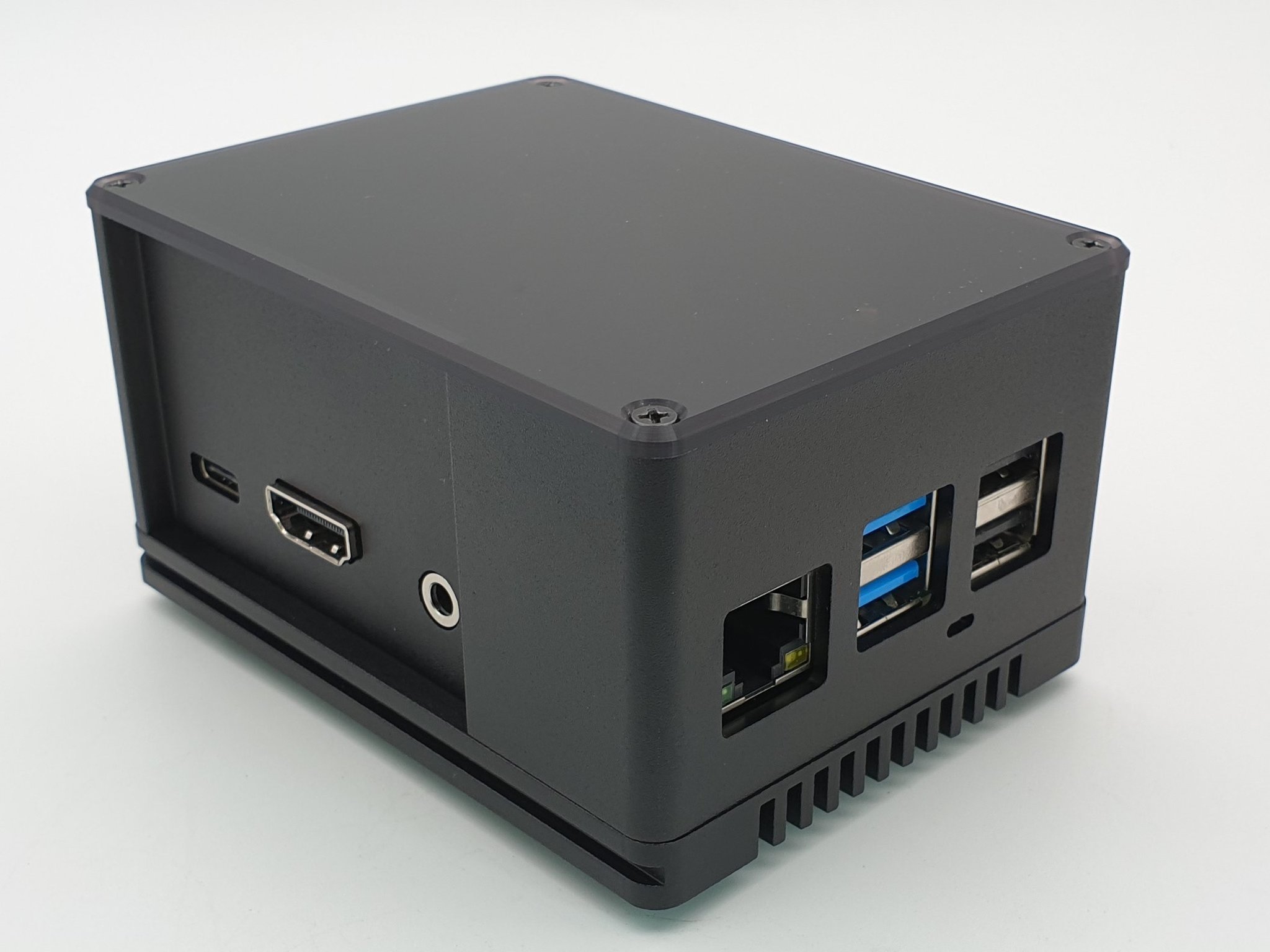 Rock Pi - Allnet Aluminium Gehäuse ecoPI PRO HP, schwarz Rock Pi - Allnet Aluminium Gehäuse ecoPI PRO HP, schwarz