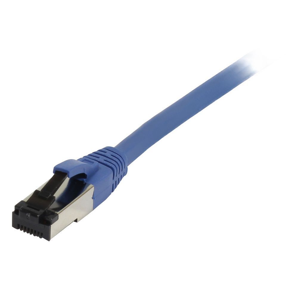 Synergy21 Patchkabel RJ45, CAT8.1 2000Mhz, 5m, Blau, S-STP(S/FTP), TPE/LSZH(SuperFlex), AWG26