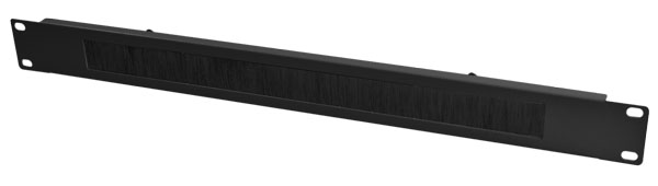 ALLNET 19"zbh. Kabeldurchführungsplatte, 1HE, Metall, Schwar ALLNET 19"zbh. Kabeldurchführungsplatte, 1HE, Metall, Schwar