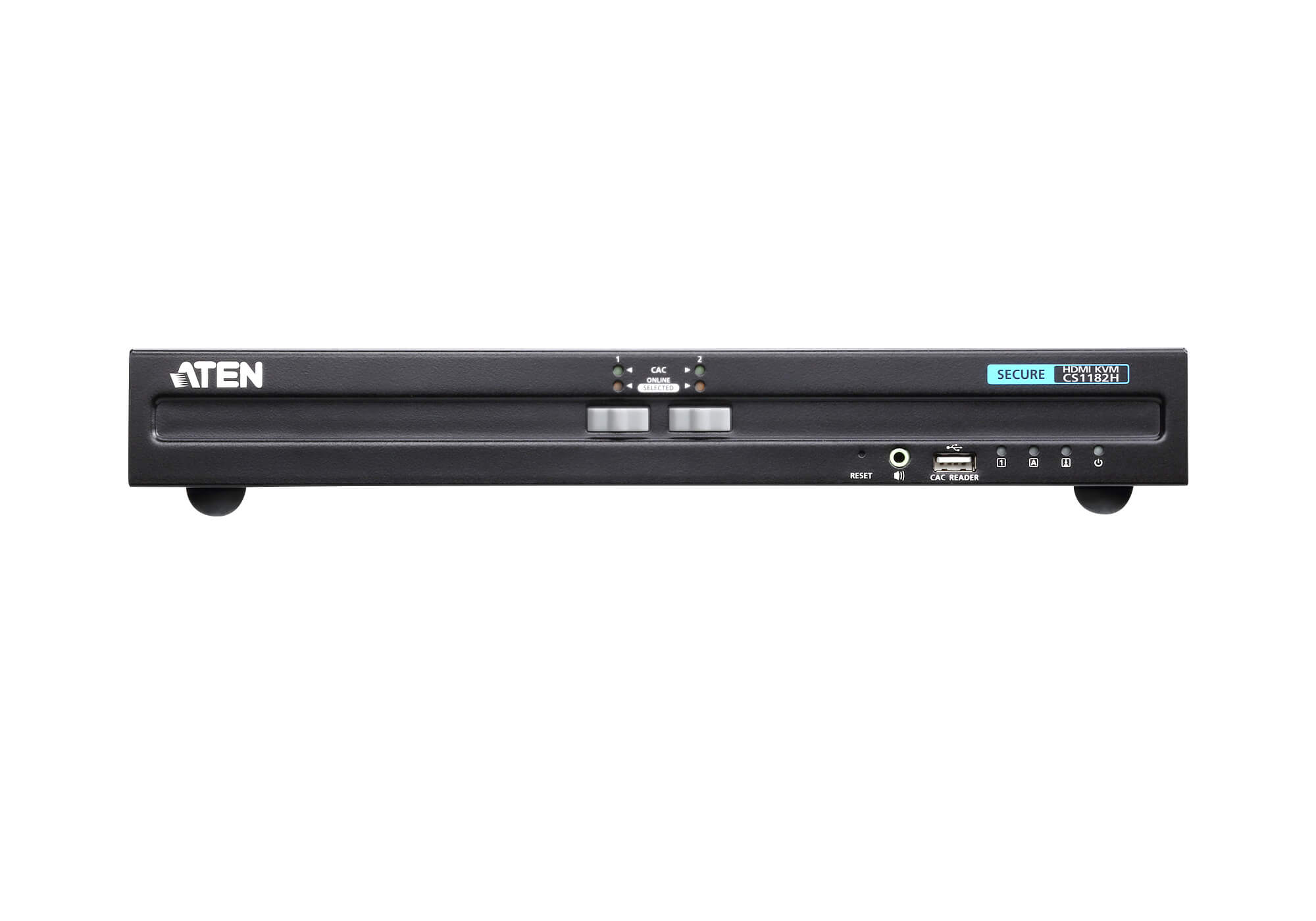 Aten KVM-Switch  2-fach Audio/HDMI, USB, Secure,