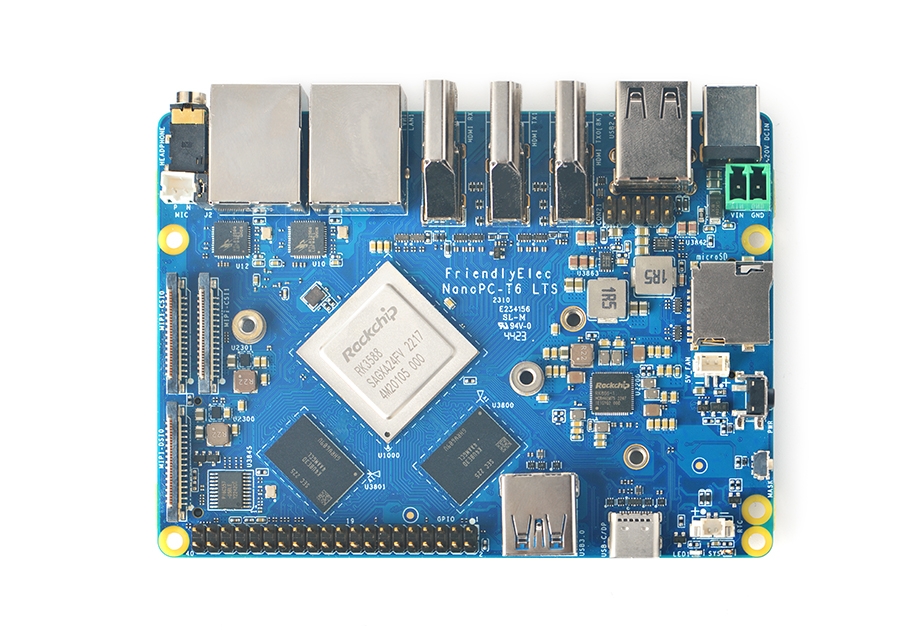 FriendlyELEC NanoPC T6 Dual-2.5G ETH 16G RAM / 64GB emmC Combo with Case FriendlyELEC NanoPC T6 Dual-2.5G ETH 16G RAM / 64GB emmC Combo with Case