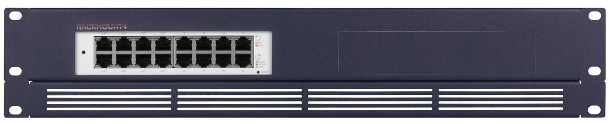 Rackmount.IT, Rack Mount Kit for Ubiquiti, Unifi Switch USW-Lite-16-POE, 1,3HE/19",