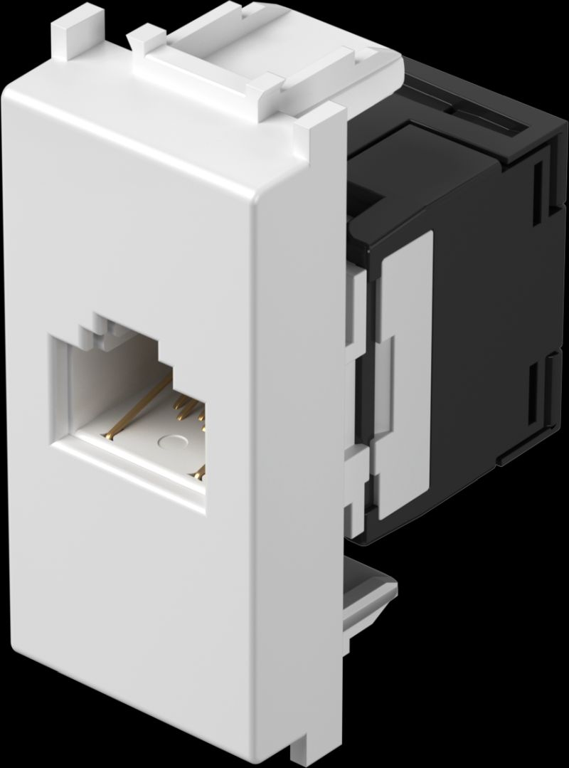 TEM Serie  Modul Steckdosen SOCKET CAT6 SCH KSRJ45 8/8 1M