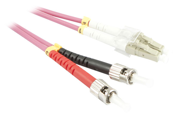 Synergy 21 S216289 InfiniBand/fibre optic cable 1 m LC ST Violet