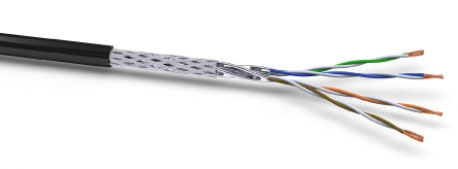 Voka 1000MHz AußenKabel CAT7 Halo S-STP(S/FTP) XLAN  500m Trommel  Schwarz Voka 1000MHz AußenKabel CAT7 Halo S-STP(S/FTP) XLAN  500m Trommel  Schwarz