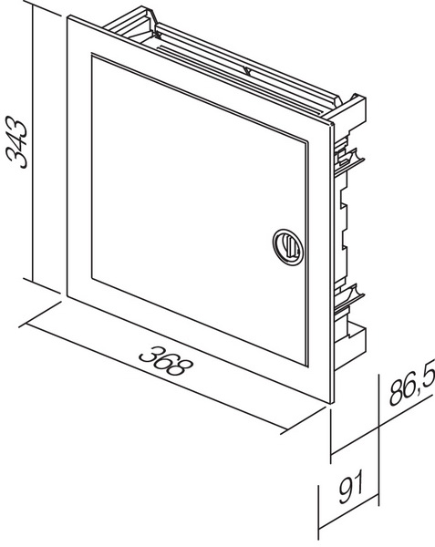 TEM series module distribution box DISTRIBUTION BOX MO24+4