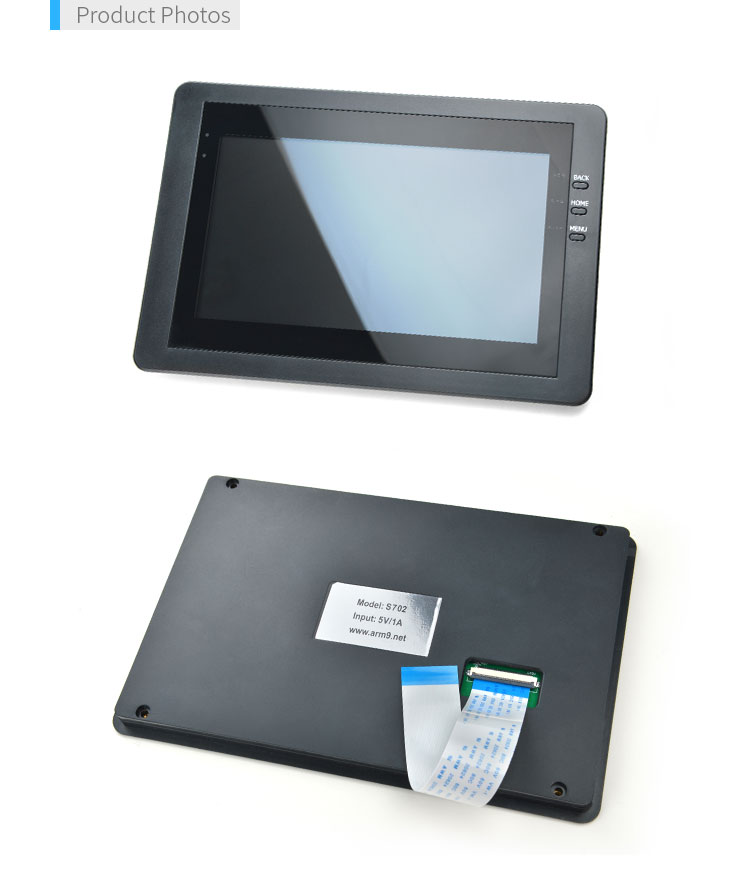 FriendlyELEC 7 inch capacitive touch LCD(S702)