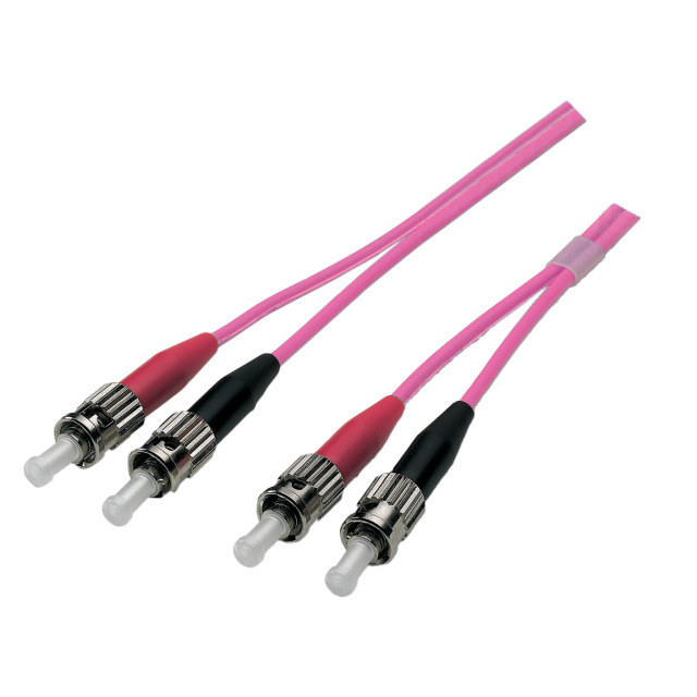 EFB Elektronik O0348.1 InfiniBand/fibre optic cable 1 m ST Purple