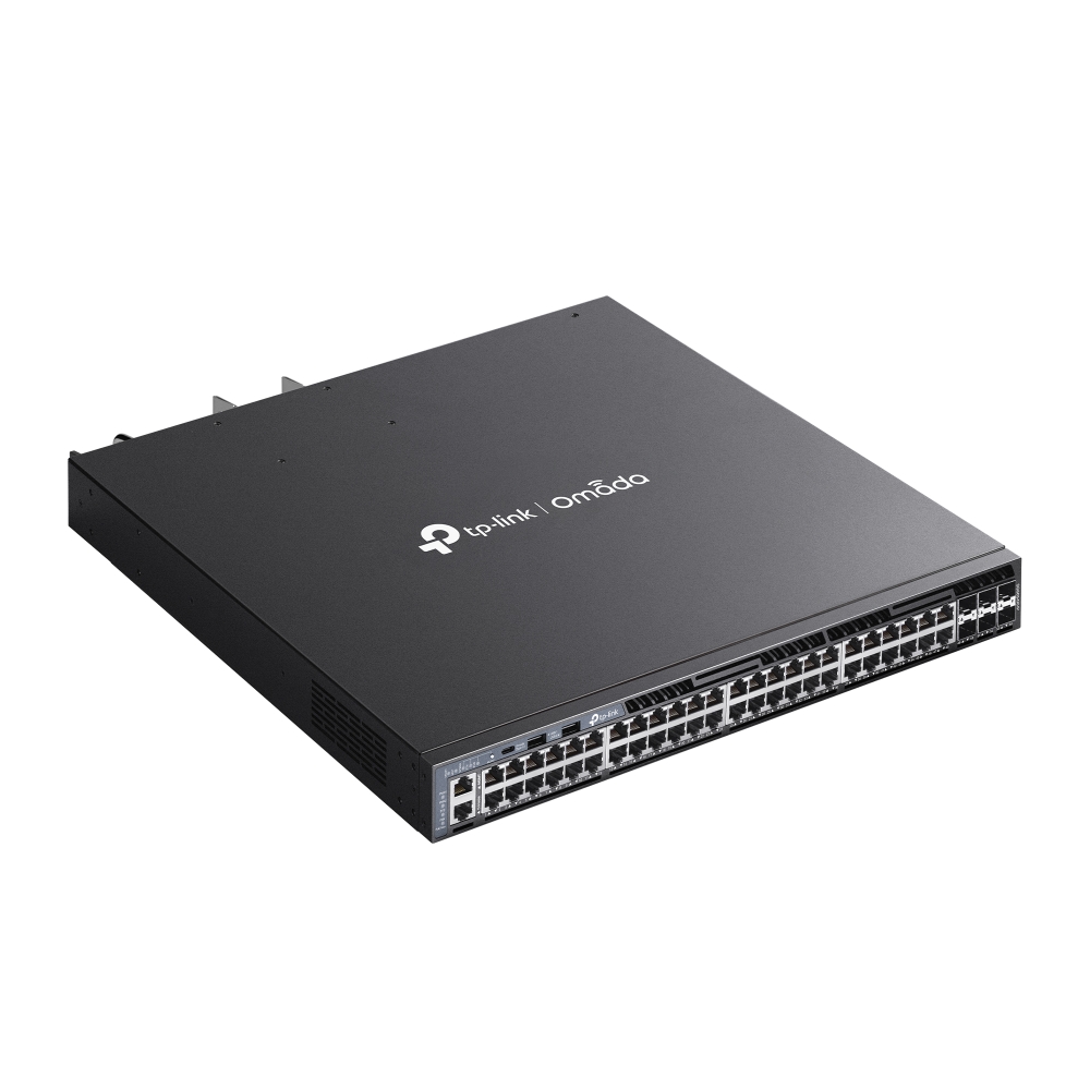 Omada by tp-link Switch full managed Layer3 54 Port • 48x 1 GbE • 6x SFP+ • PoE Budget bis 1440 Watt • 48x PoE at  • 19” • Omada • SG6654XHP