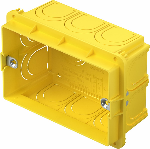 TEM Serie  Unterputz Dosen RECTANGULAR BOX FOR BRICKPM3