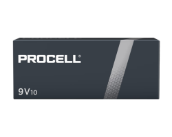 Batterie 9V E-Block (6LR61) *Duracell* Procell - 10-Pack