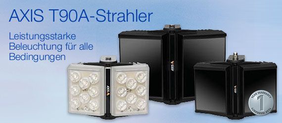AXIS Zubehör IR Strahler T90D20 36 bis 144 Meter AXIS Zubehör IR Strahler T90D20 36 bis 144 Meter