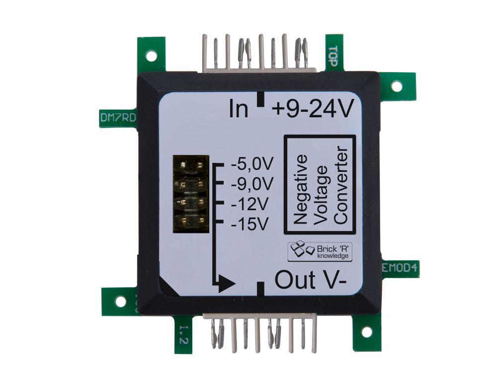 ALLNET Brick’R’knowledge Spannungsregler PWR 7...24V DC to -9/-12/-15V