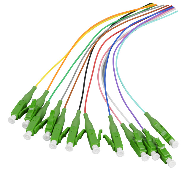 EFB Elektronik FTTH-PIGTAIL-LCA12 InfiniBand/fibre optic cable 2 m 12x LC Multicolour