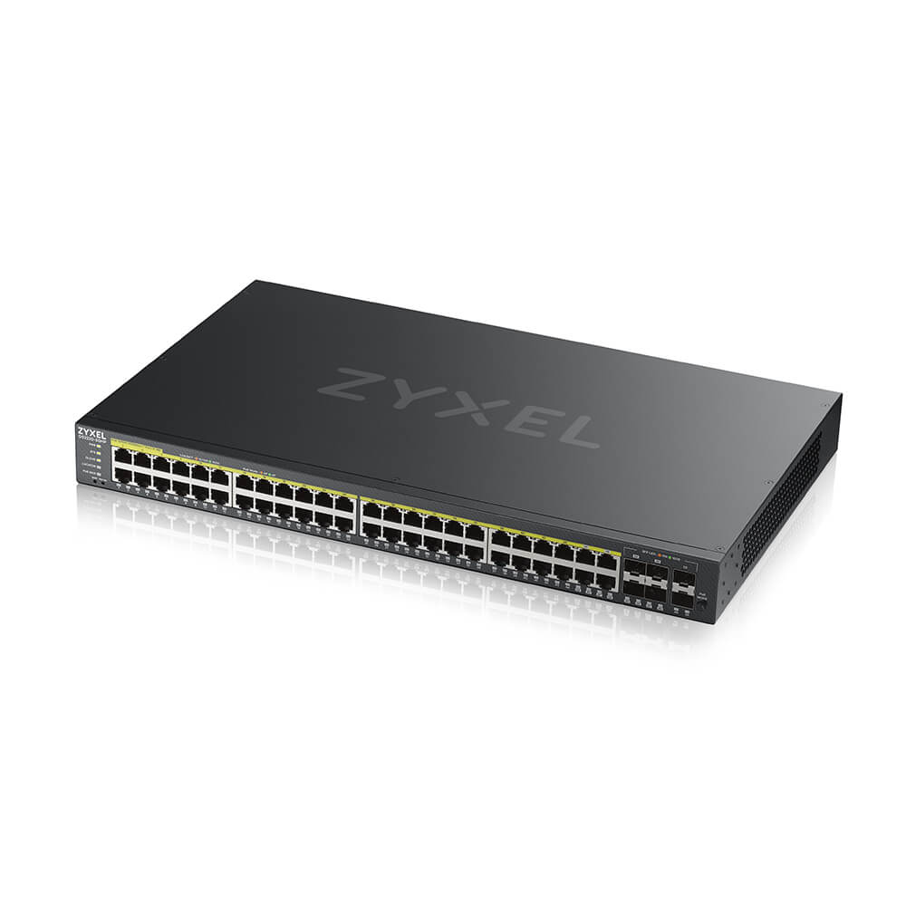 Zyxel GS2220-50-EU0101F network switch Managed L2 Gigabit Ethernet (10/100/1000) Black