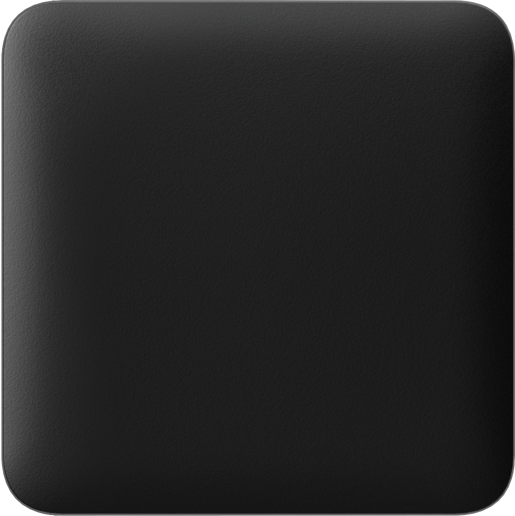 Ajax Homeautomation Zubehör LightSwitch SoloButton (1-gang) horizontal *schwarz*