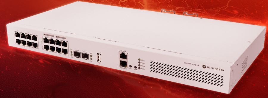 MikroTik CRS418-8P-8G-2S+RM
