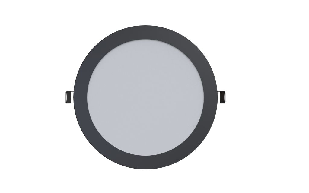 Synergy 21 LED Ultra Slim LED Panel Light V6 18W SWW/WW/NW (3CCT) Schwarz 24V