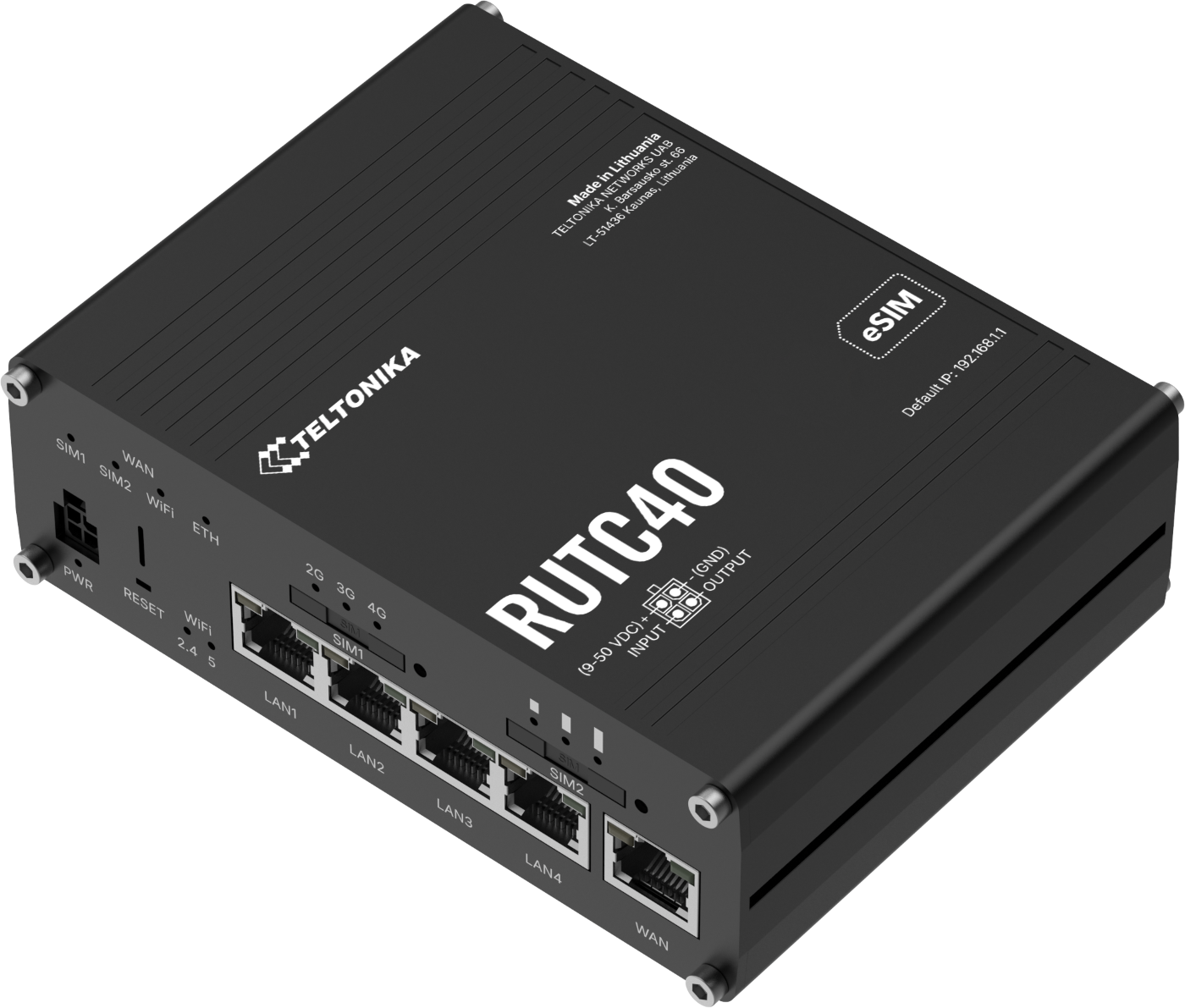 Teltonika · Router · RUTC40 · 4G Edge Router