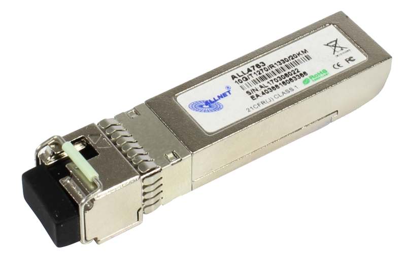 ALLNET Switch Modul ALL4763 SFP+(Mini-GBIC), 10Gbit, B(Bidi)A/LC, Tx1270nm/Rx1330nm, 9u, 20Km, ALLNET Switch Modul ALL4763 SFP+(Mini-GBIC), 10Gbit, B(Bidi)A/LC, Tx1270nm/Rx1330nm, 9u, 20Km,