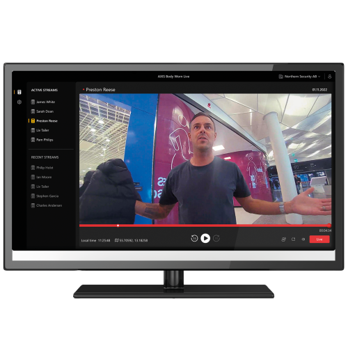 AXIS Software Body Worn Live • 1Y • **E-License**
