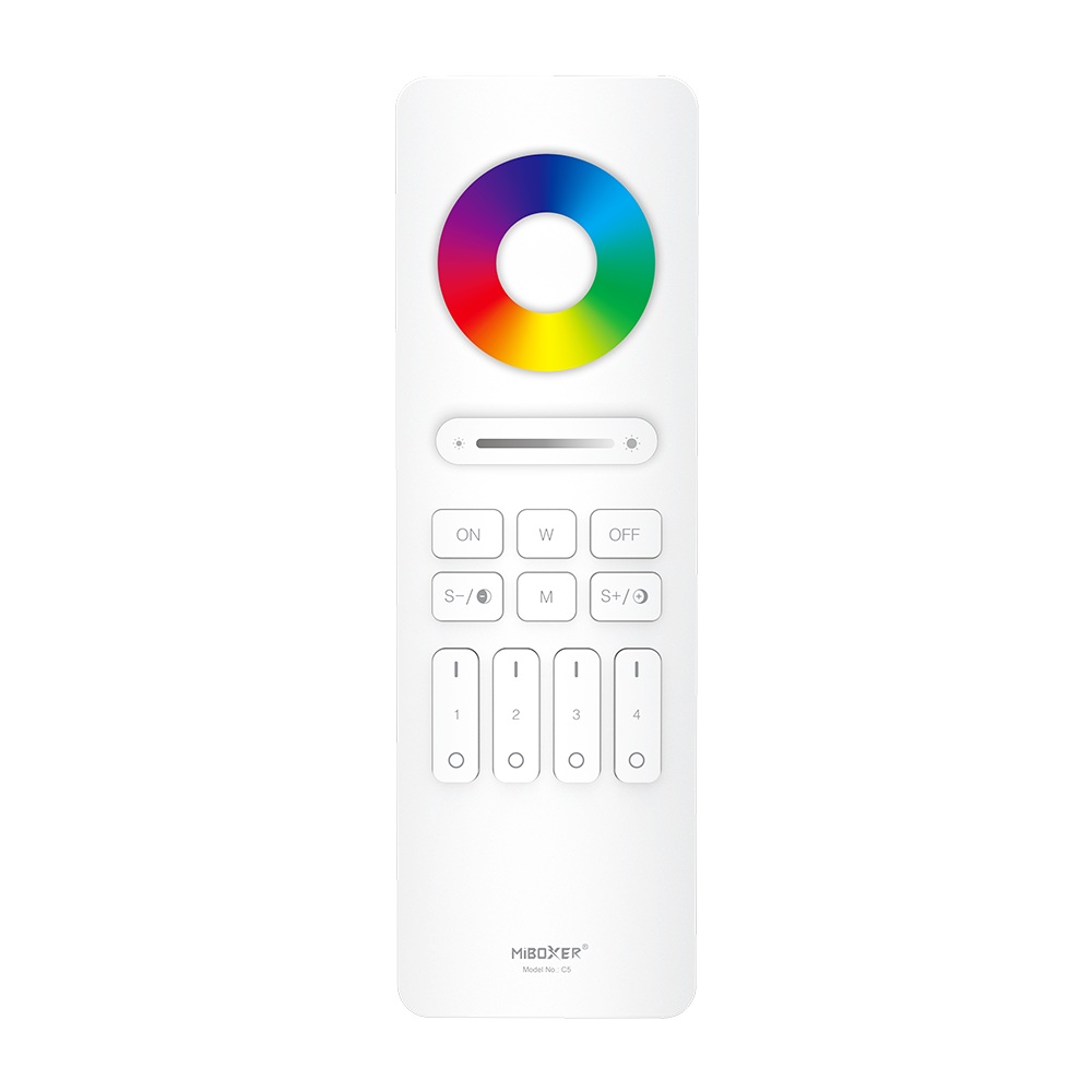 LED Fernbedienung 2,4GHz (RGB CCT) 4 Zonen Milight/Miboxer (W)