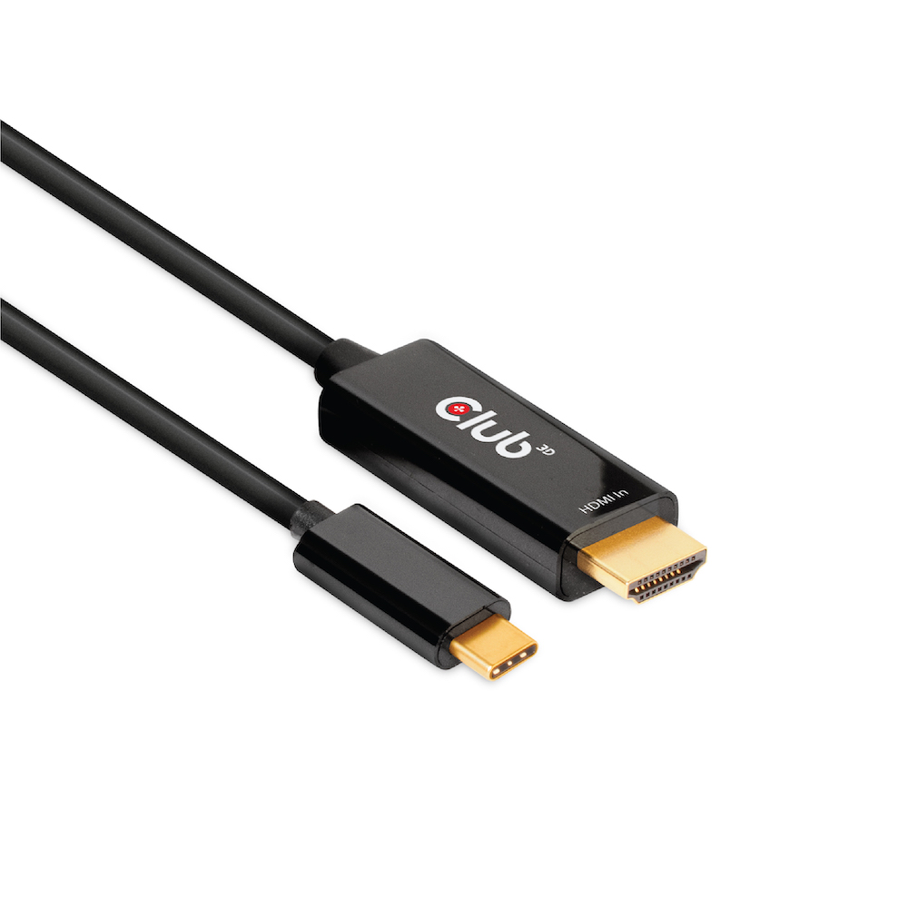 Kabel Video HDMI => USB Typ C 4K60Hz ST/ST  1,8m *Club3D* aktiv