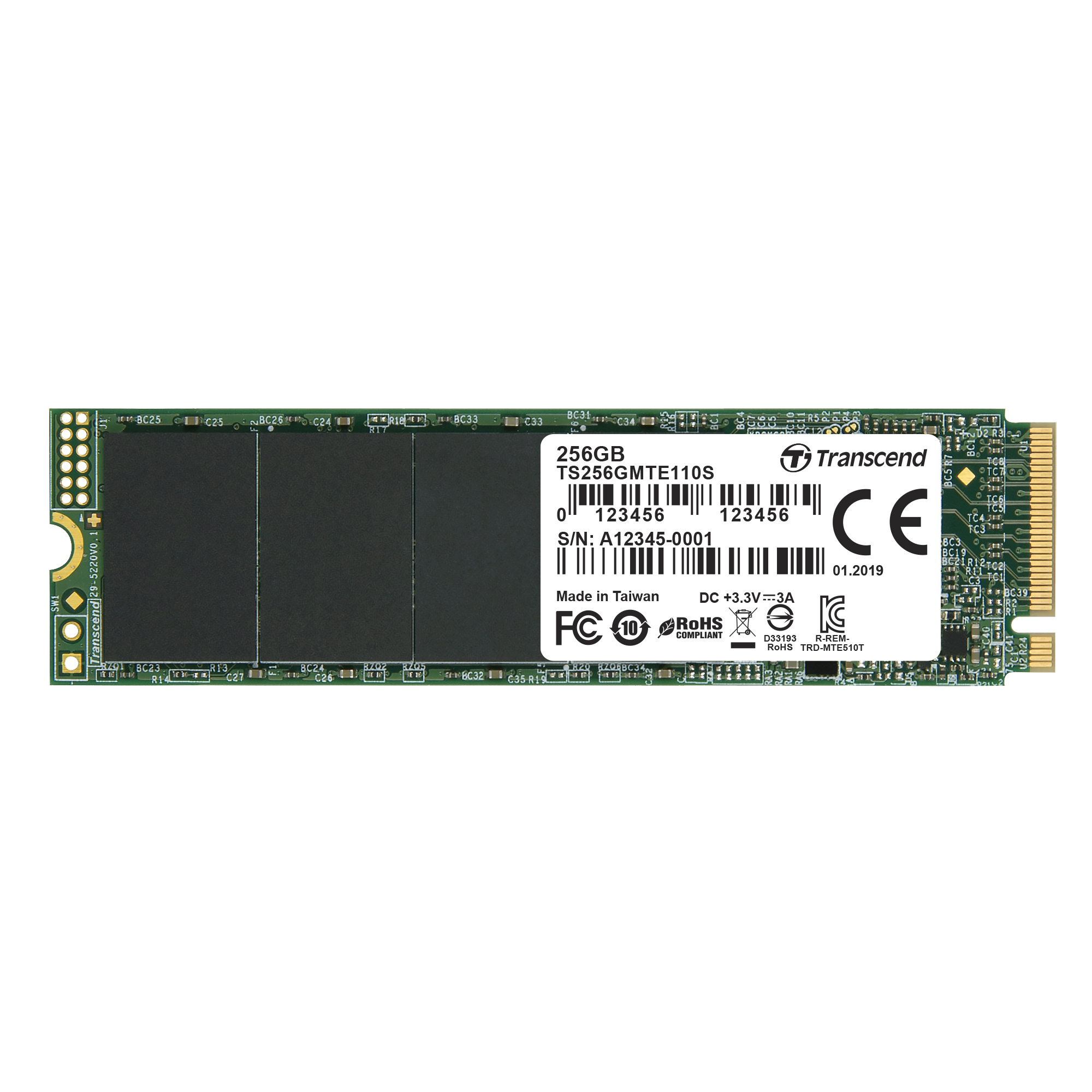 Transcend PCIe SSD 110S 256G