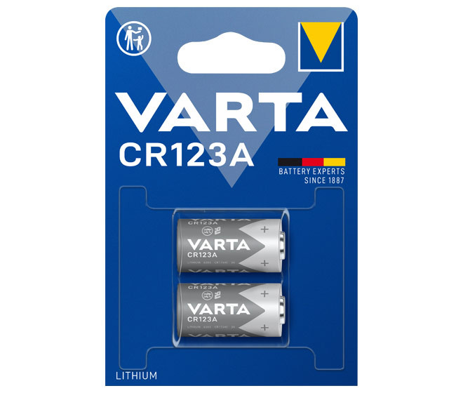 Varta -CR123A-2