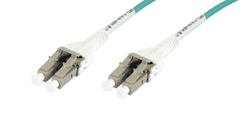 LWL-2-Faser-Patchk. 15mtr.LC-LC, 50/125um,OM3, Uniboot, AD=3mm, Synergy 21