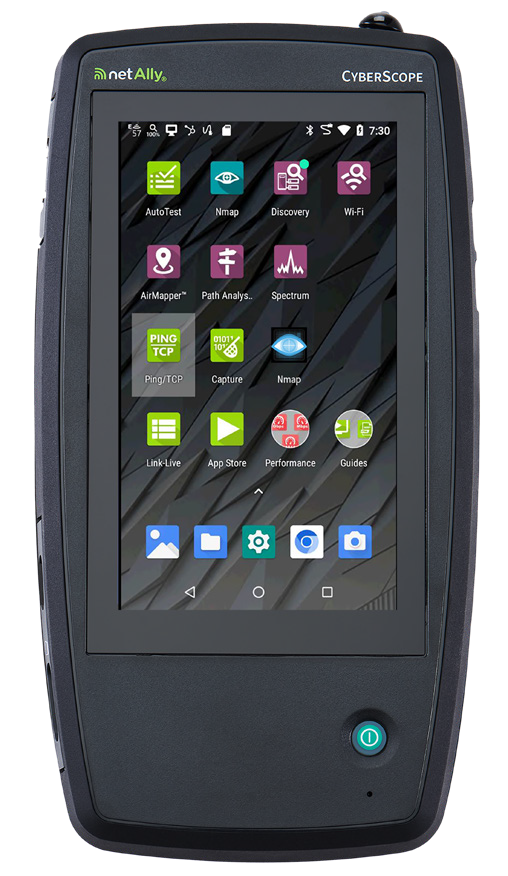 NetAlly CyberScope Cyber Security Scanner (Partial Tri-Band)