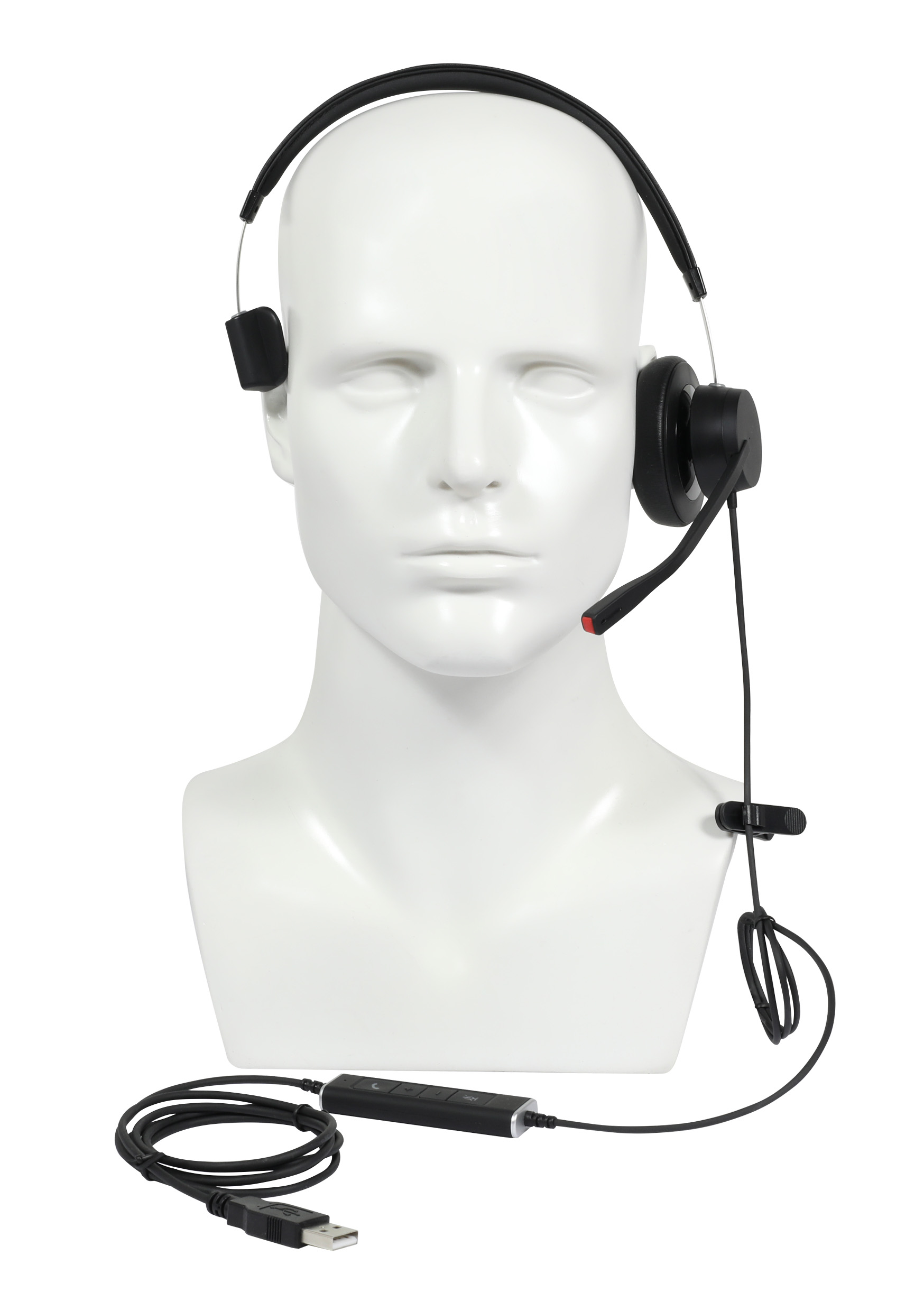 Plusonic wired Headset X140 monoaural