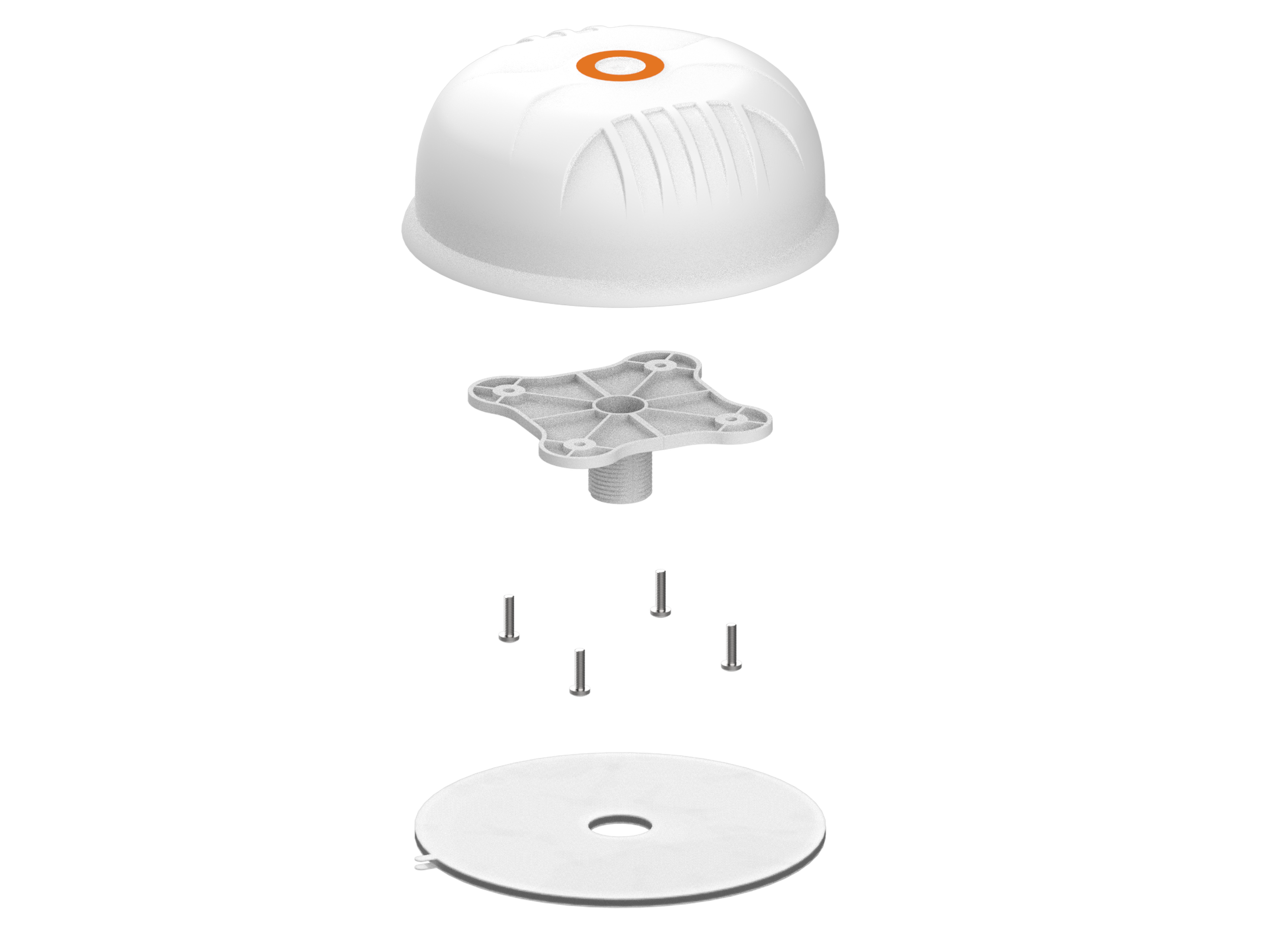 Poynting · Antennen · 5G/LTE · KFZ/Marine · A-MIMO-0004-V2-14-W · Wi-Fi · schwarz · 617 - 6000 MHz; 4x4 LTE/5G (MIMO), 6dBi; GNSS, 21dBi