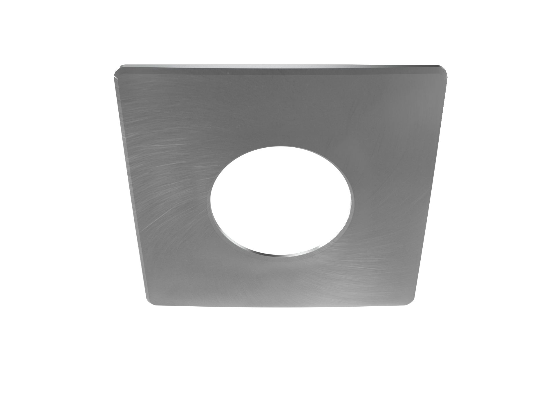 Synergy 21 LED Morpheus 68 - Zub. Fixed Abdeckring Eckig Brushed Nickel